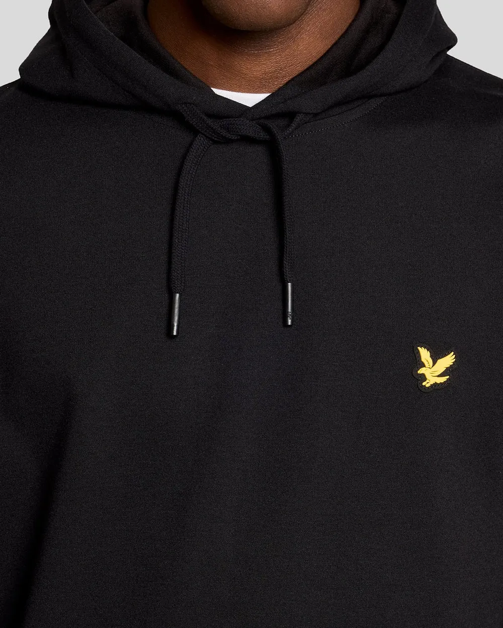 Lyle & Scott Mens Sports Lightweight Hoodie | Jet Black sold by The Foot Factory product image thumbnail 3