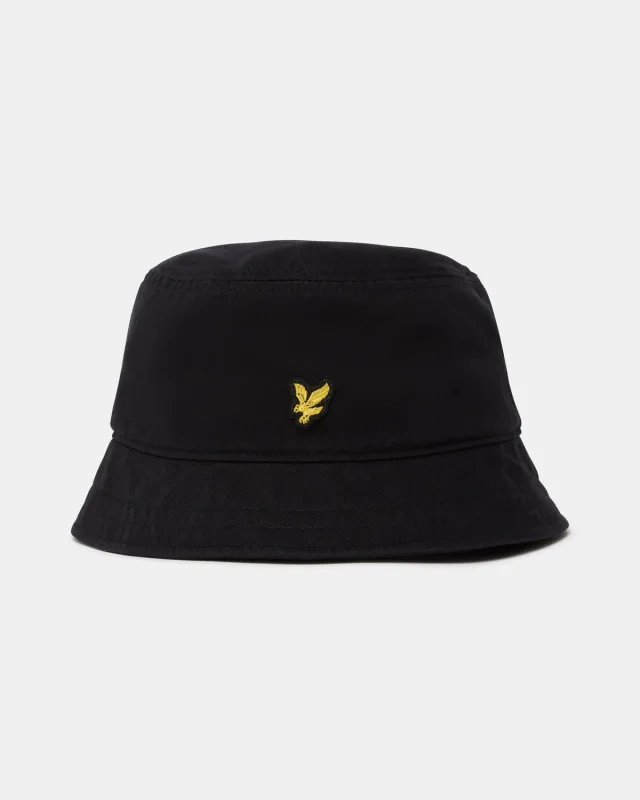 Lyle & Scott Bucket Hat | Jet Black made by Lyle & Scott