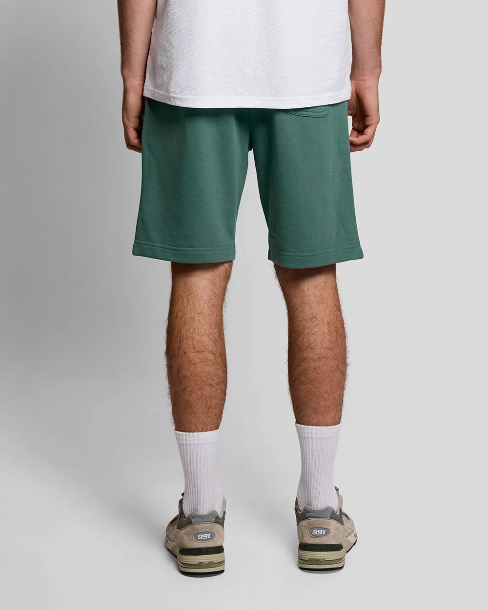 Lyle & Scott Mens Cotton Sweat Shorts | Everglade sold by The Foot Factory product image thumbnail 4