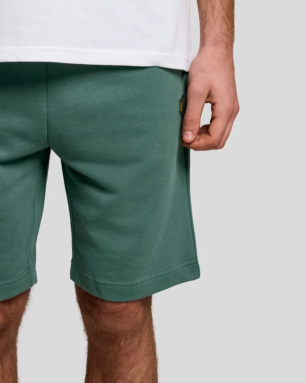 Lyle & Scott Mens Cotton Sweat Shorts | Everglade sold by The Foot Factory product image thumbnail 3