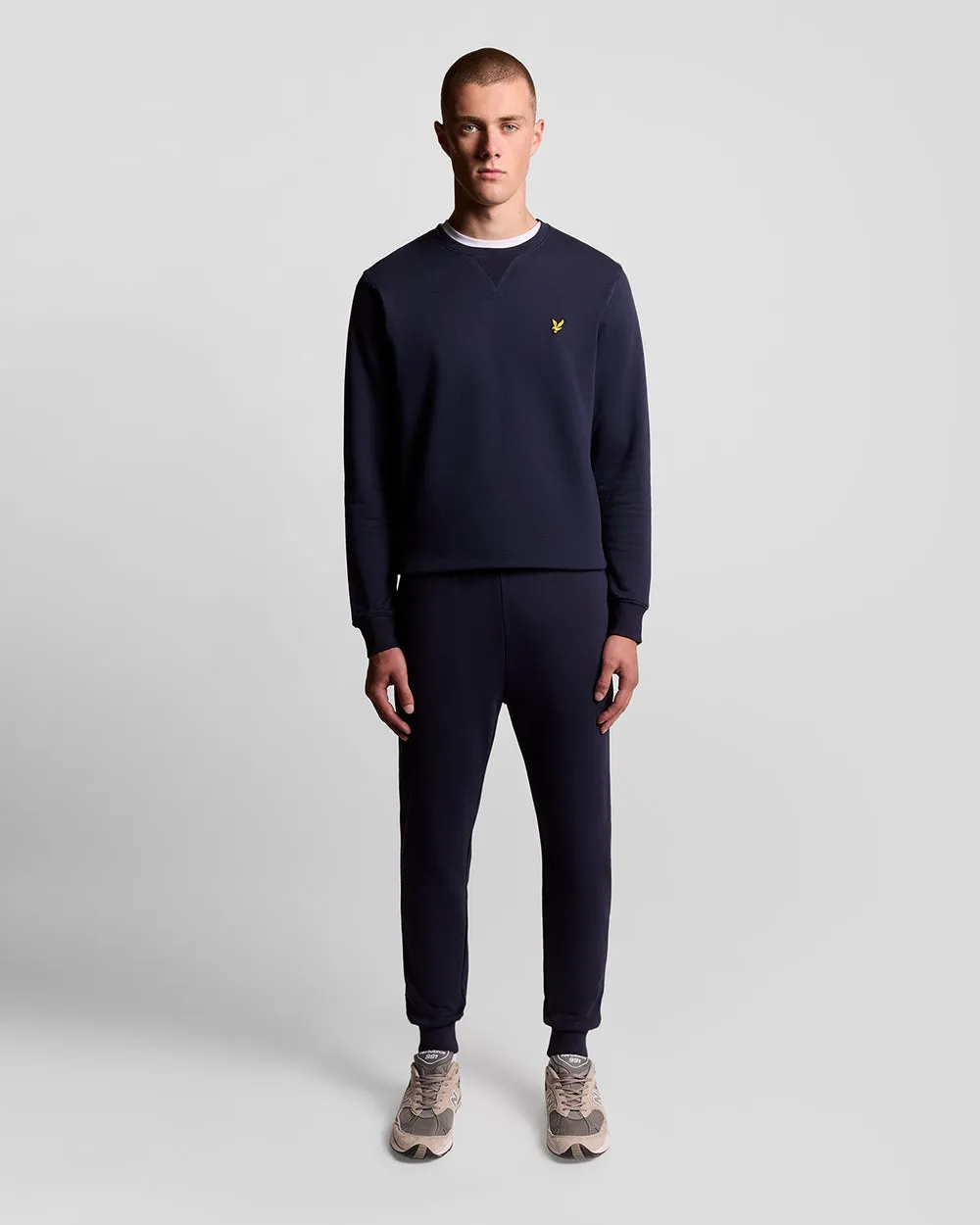 Lyle & Scott Mens Crew Neck Sweatshirt | Navy sold by The Foot Factory product image thumbnail 2