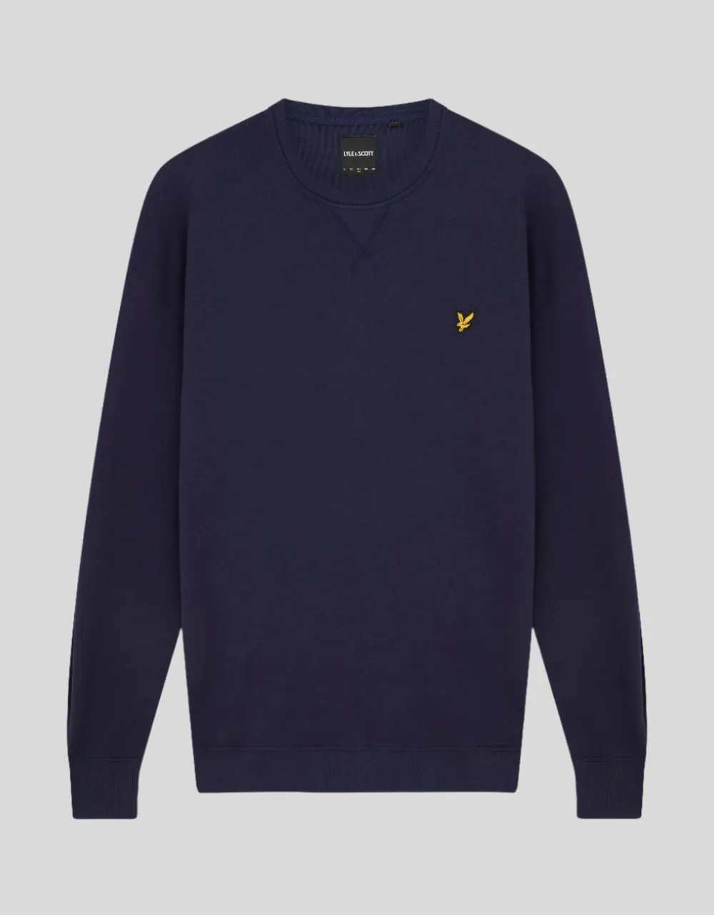 Lyle & Scott Mens Crew Neck Sweatshirt | Navy sold by The Foot Factory product image thumbnail 5
