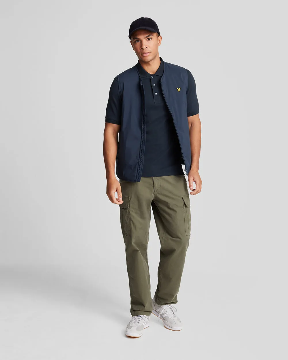 Lyle & Scott Mens Cotton Polo Shirt | Dark Navy sold by The Foot Factory product image thumbnail 2