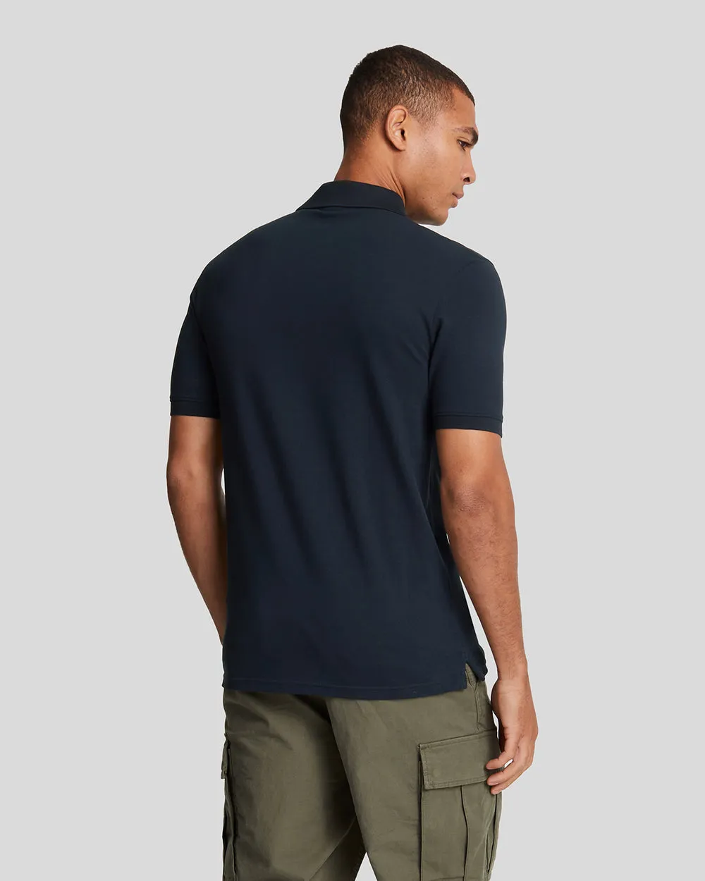 Lyle & Scott Mens Cotton Polo Shirt | Dark Navy sold by The Foot Factory product image thumbnail 3