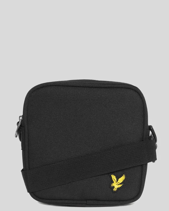 Lyle & Scott Cross Body Bag | Jet Black sold by The Foot Factory
