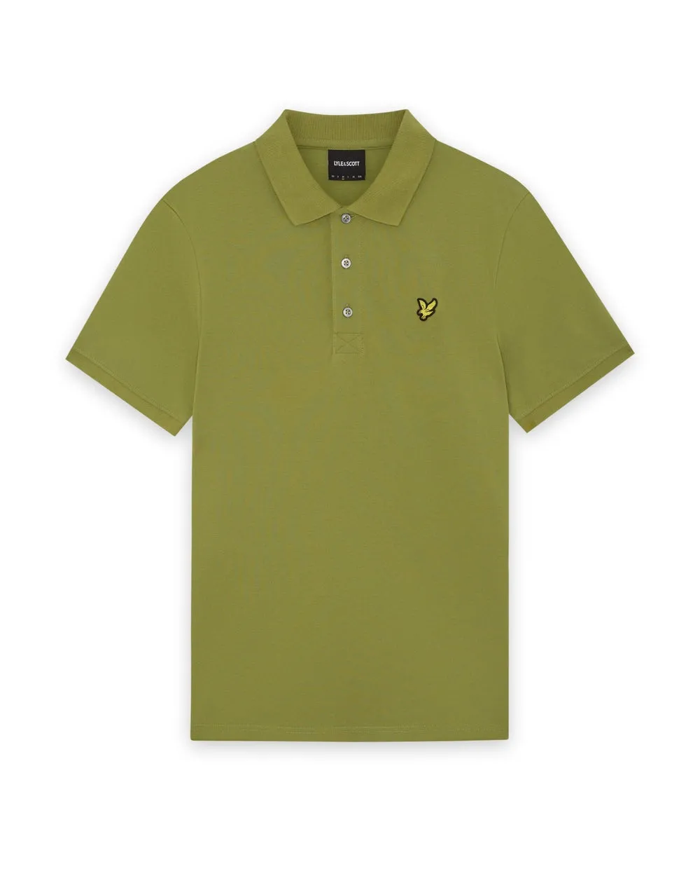 Lyle & Scott Mens Cotton Polo Shirt | Shrub Green sold by The Foot Factory product image thumbnail 5