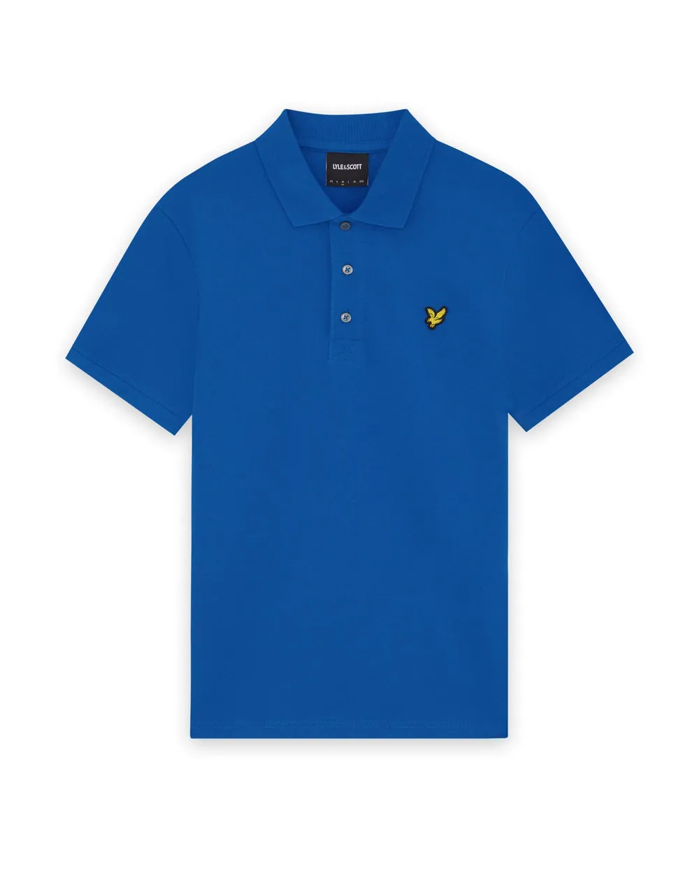 Lyle & Scott Mens Cotton Polo Shirt | Lucid Blue sold by The Foot Factory product image thumbnail 5