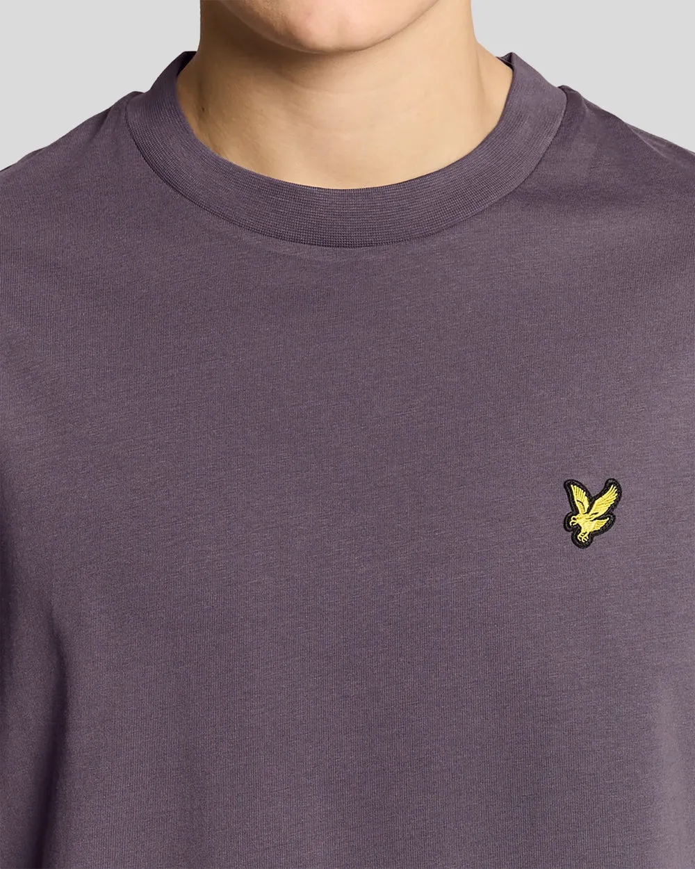 Lyle & Scott Mens Oversized Cotton Crew Neck T-Shirt | Graystone sold by The Foot Factory product image thumbnail 3