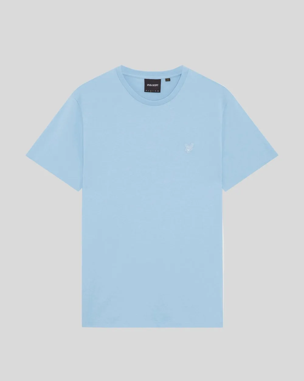 Lyle & Scott Mens Superfine Cotton T-Shirt | Airy Blue sold by The Foot Factory product image thumbnail 5