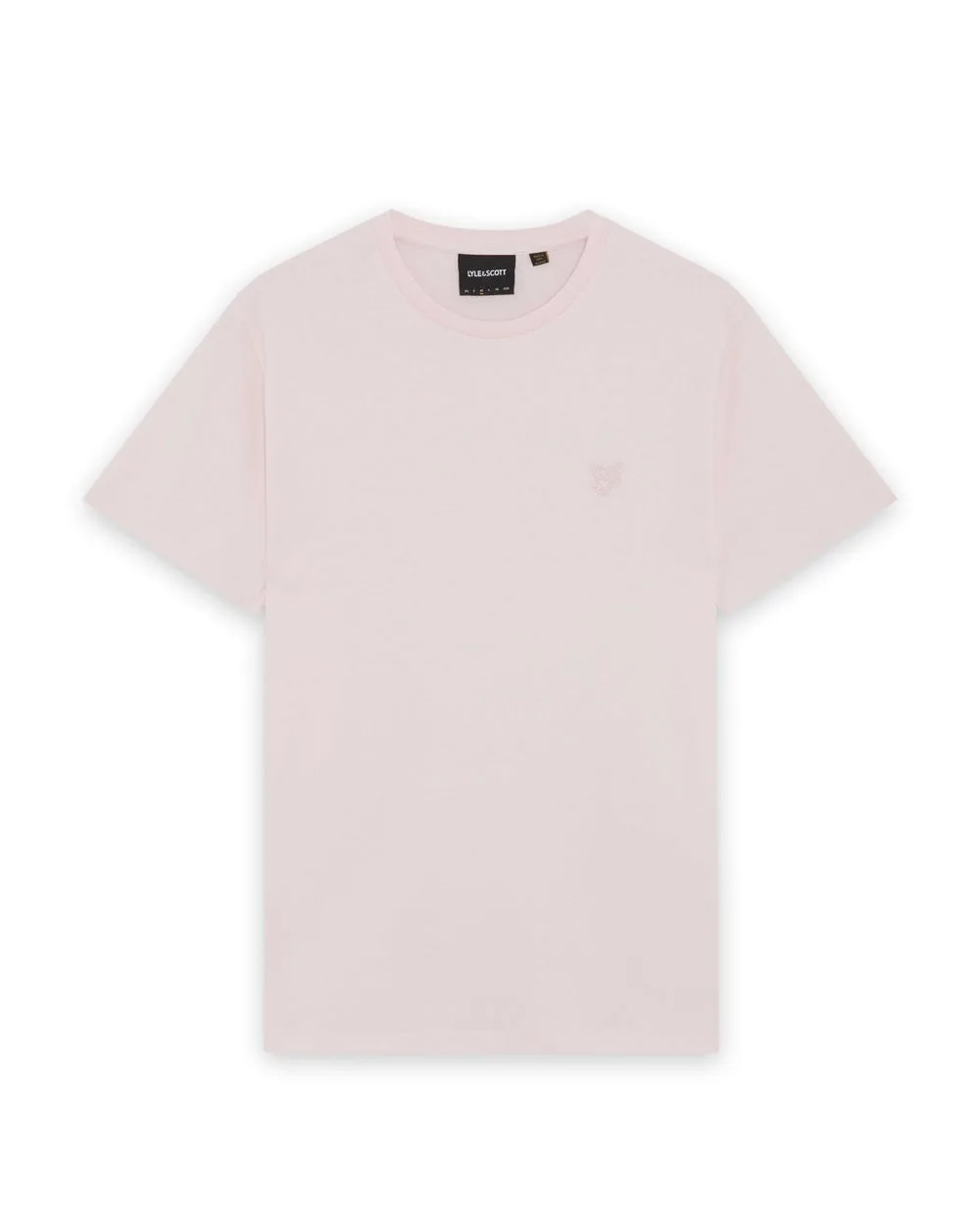 Lyle & Scott Mens Superfine Cotton T-Shirt | Light Pink sold by The Foot Factory product image thumbnail 5