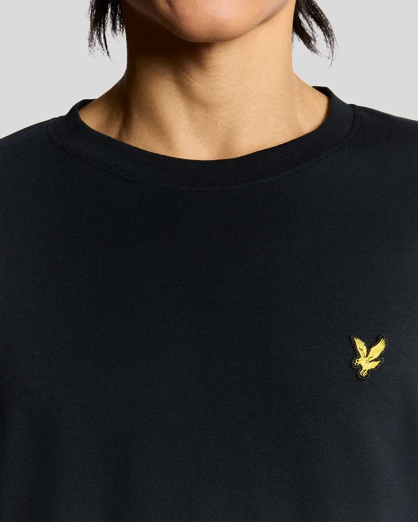 Lyle & Scott Mens Ultra Soft Cotton Blend T-Shirt | Dark Navy sold by The Foot Factory product image thumbnail 3