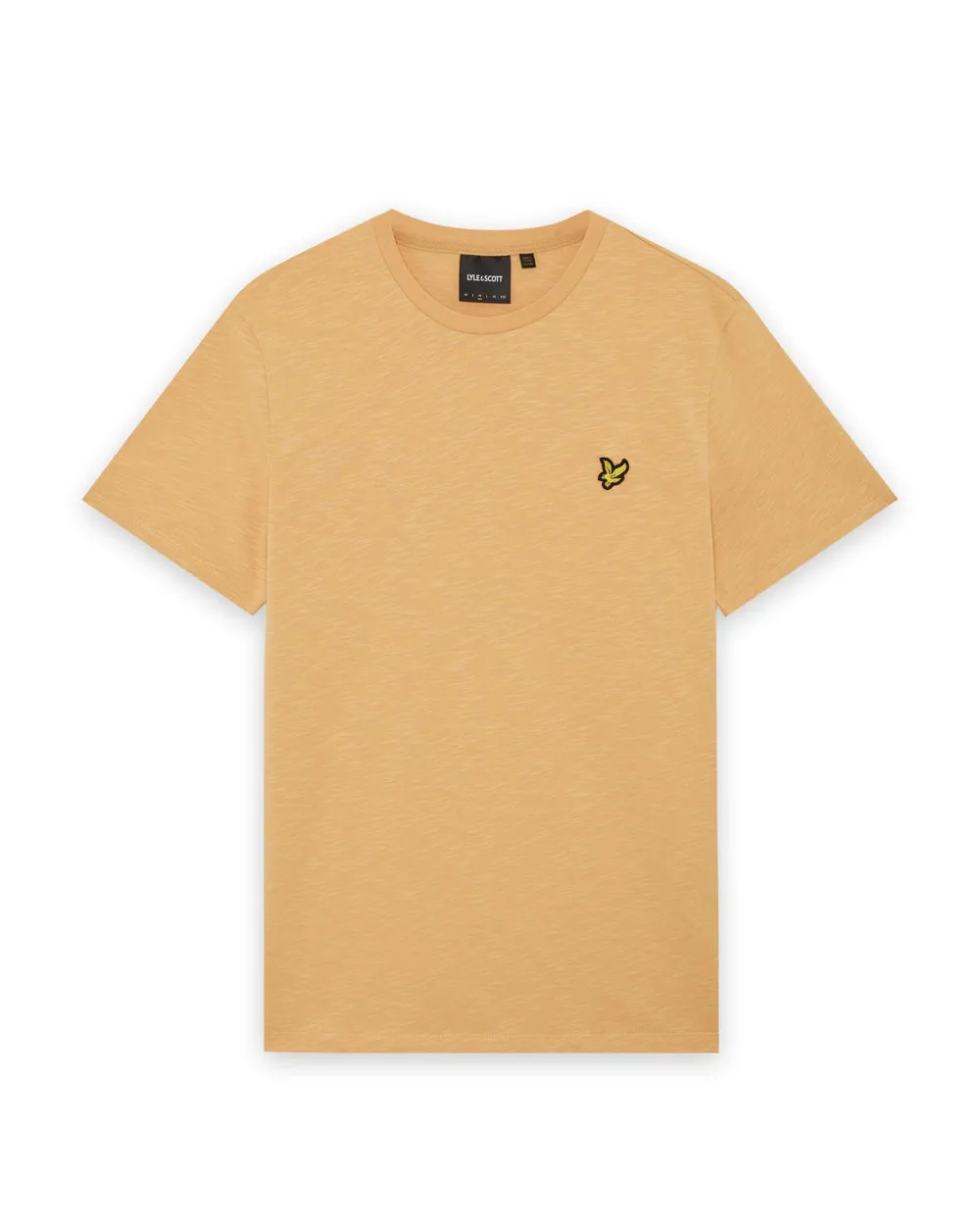 Lyle & Scott Mens Fine Cotton Slub T-Shirt | Honeycomb Yellow sold by The Foot Factory product image thumbnail 5