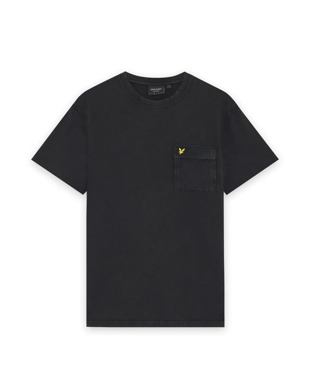 Lyle & Scott Mens Cargo Pocket T-Shirt | Jet Black sold by The Foot Factory product image thumbnail 5