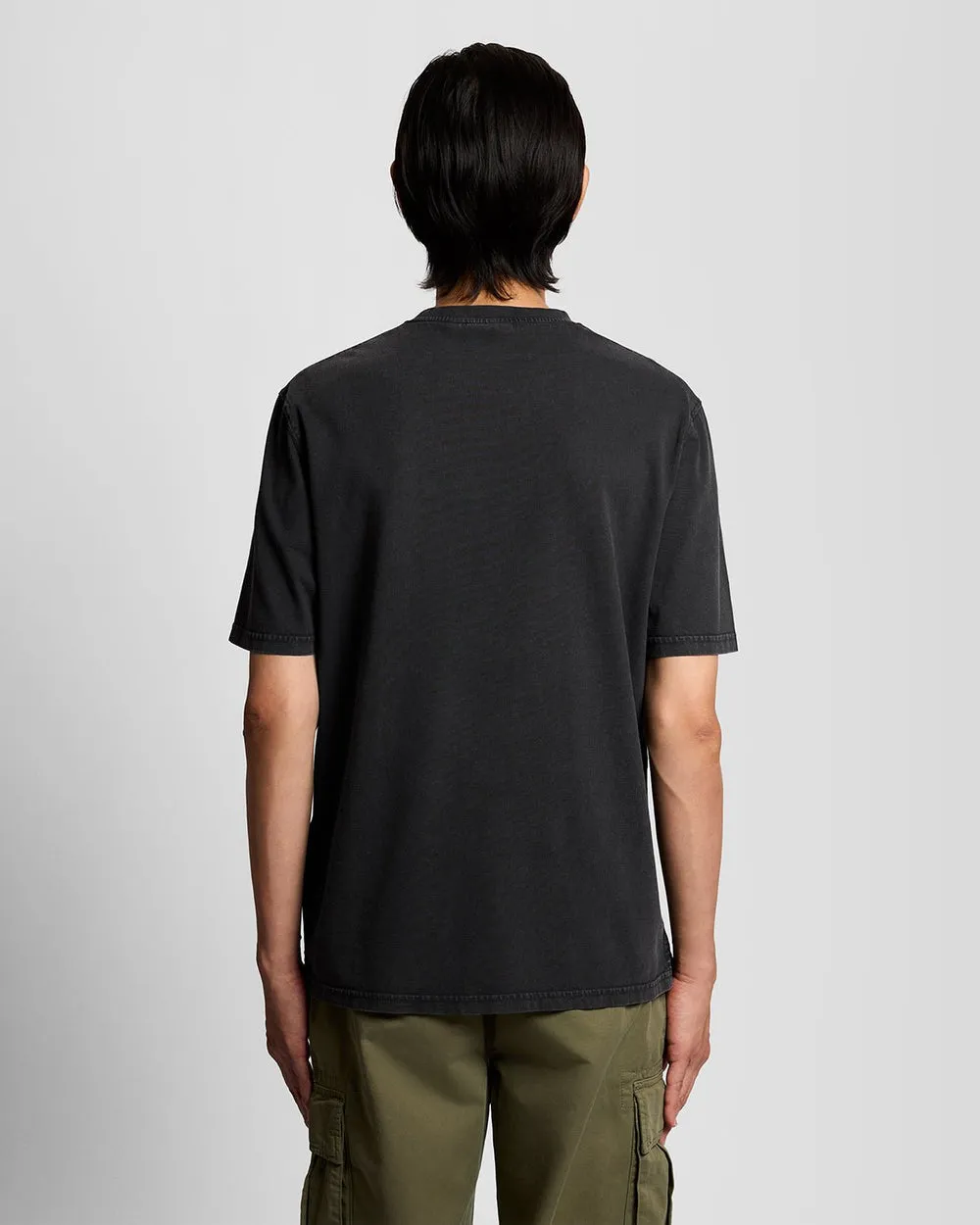Lyle & Scott Mens Cargo Pocket T-Shirt | Jet Black sold by The Foot Factory product image thumbnail 4