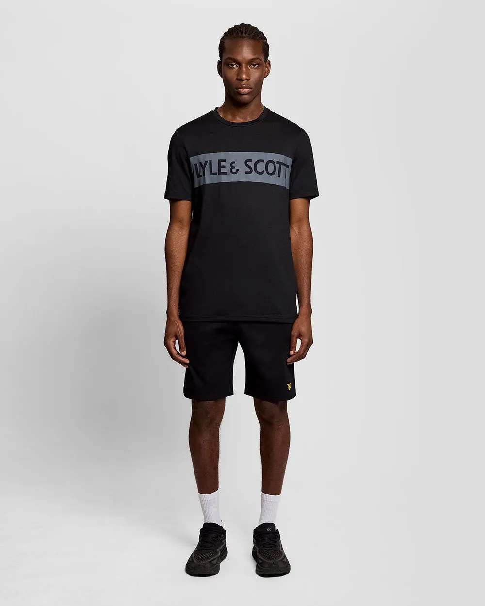 Lyle & Scott Mens Sports Chest Logo T-Shirt | Jet Black sold by The Foot Factory product image thumbnail 2