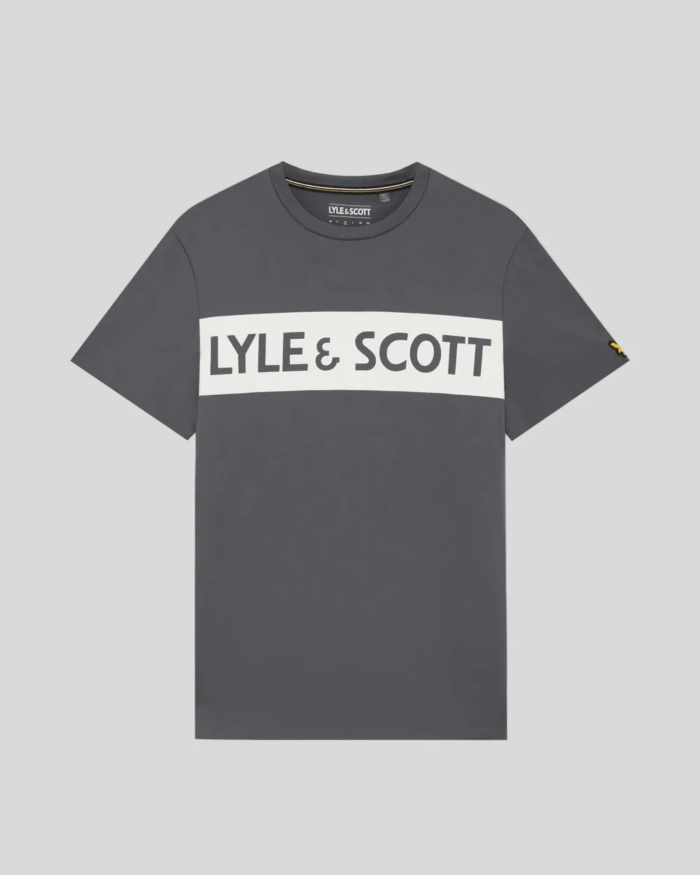Lyle & Scott Mens Sports Chest Logo T-Shirt | Turbulence sold by The Foot Factory product image thumbnail 5