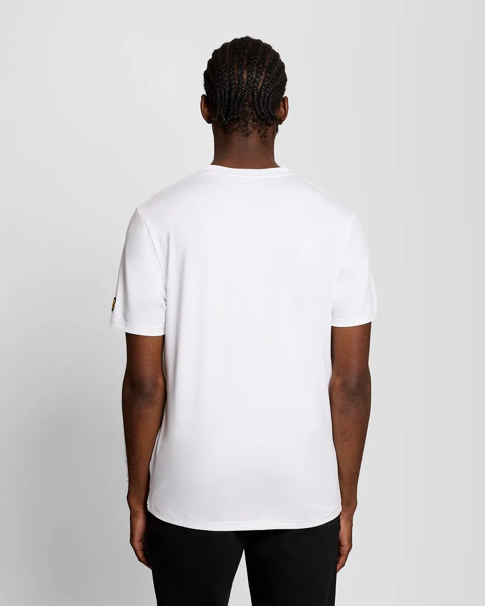 Lyle & Scott Mens Sports Chest Logo T-Shirt | White sold by The Foot Factory product image thumbnail 4