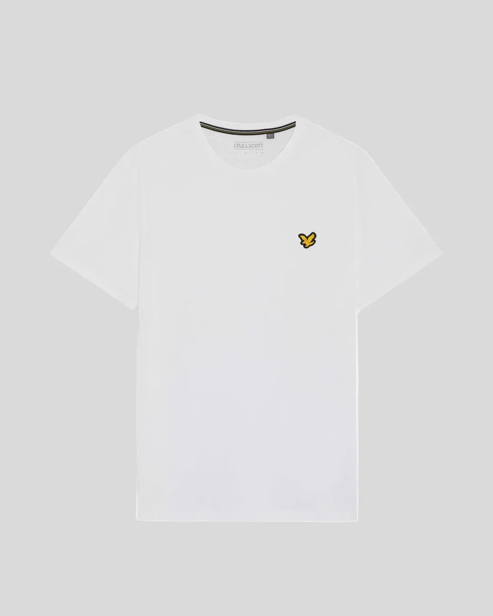 Lyle & Scott Mens Sports Short Sleeve T-Shirt | White sold by The Foot Factory product image thumbnail 5