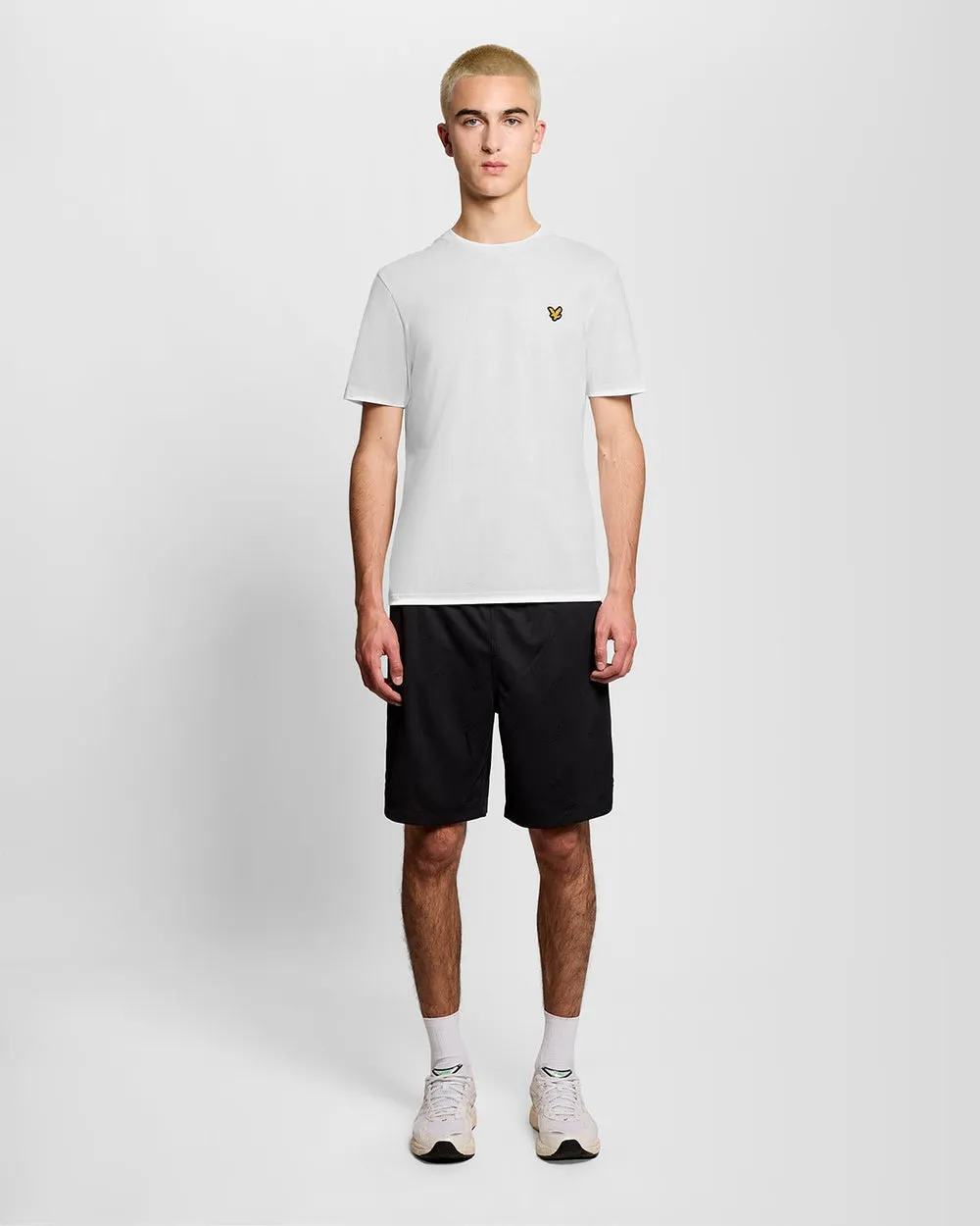 Lyle & Scott Mens Sports Short Sleeve T-Shirt | White sold by The Foot Factory product image thumbnail 2