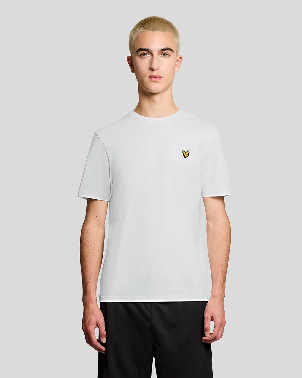 Lyle & Scott Mens Sports Short Sleeve T-Shirt | White sold by The Foot Factory