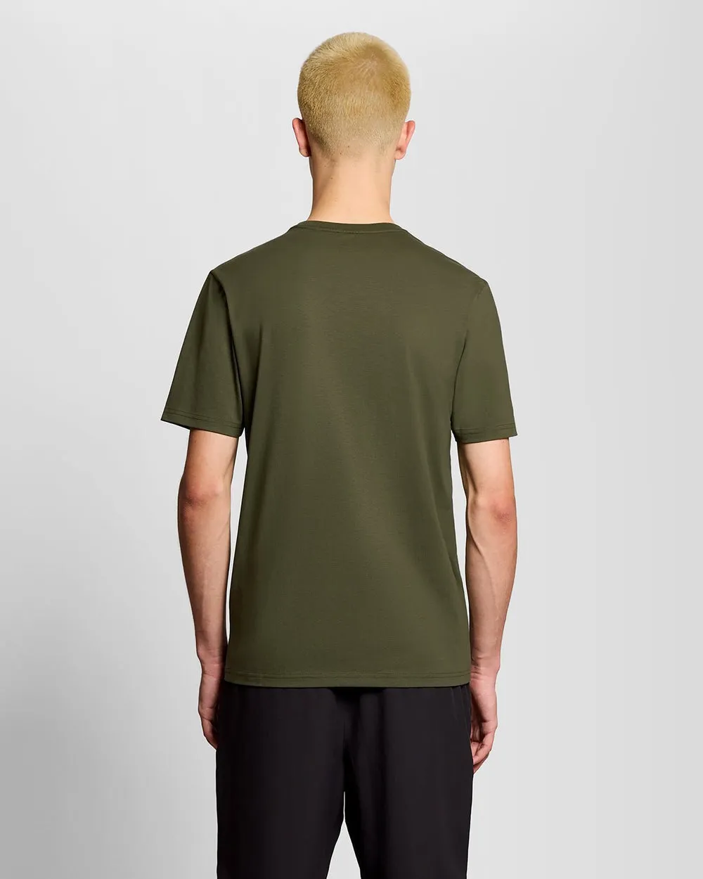 Lyle & Scott Mens Sports Short Sleeve T-Shirt | Cactus Green sold by The Foot Factory product image thumbnail 4