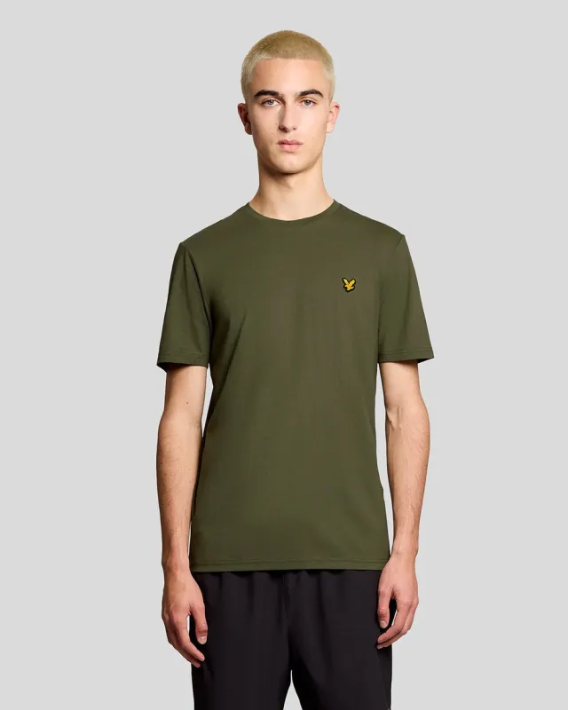 Lyle & Scott Mens Sports Short Sleeve T-Shirt | Cactus Green sold by The Foot Factory