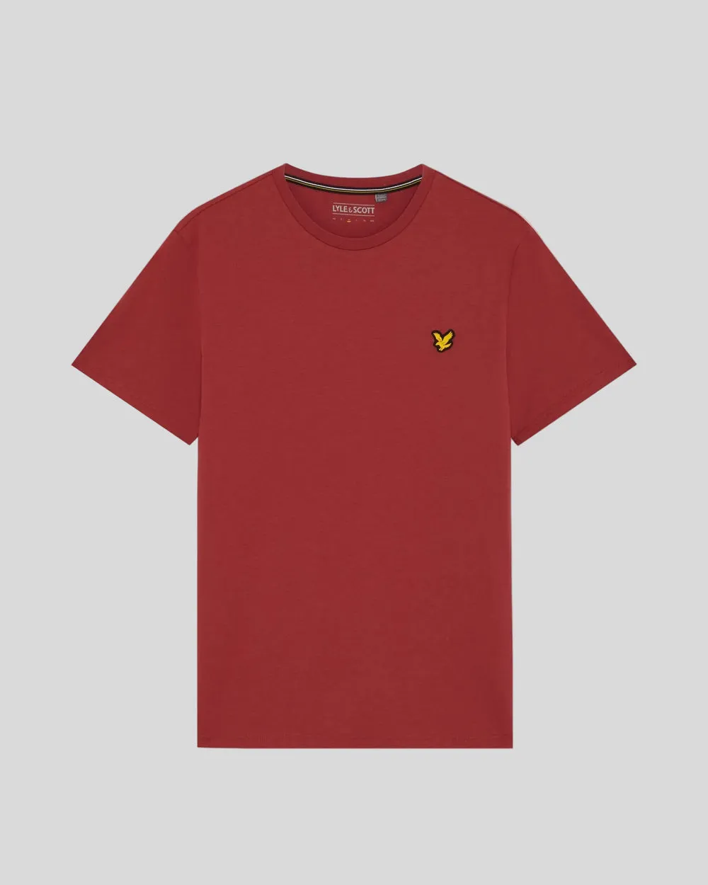 Lyle & Scott Mens Sports Short Sleeve T-Shirt | Garnet sold by The Foot Factory product image thumbnail 5