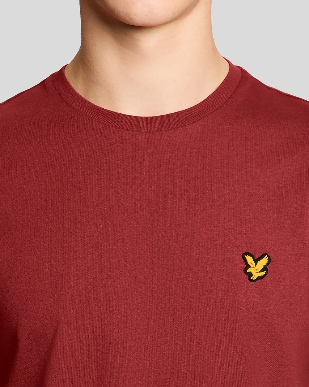 Lyle & Scott Mens Sports Short Sleeve T-Shirt | Garnet sold by The Foot Factory product image thumbnail 3