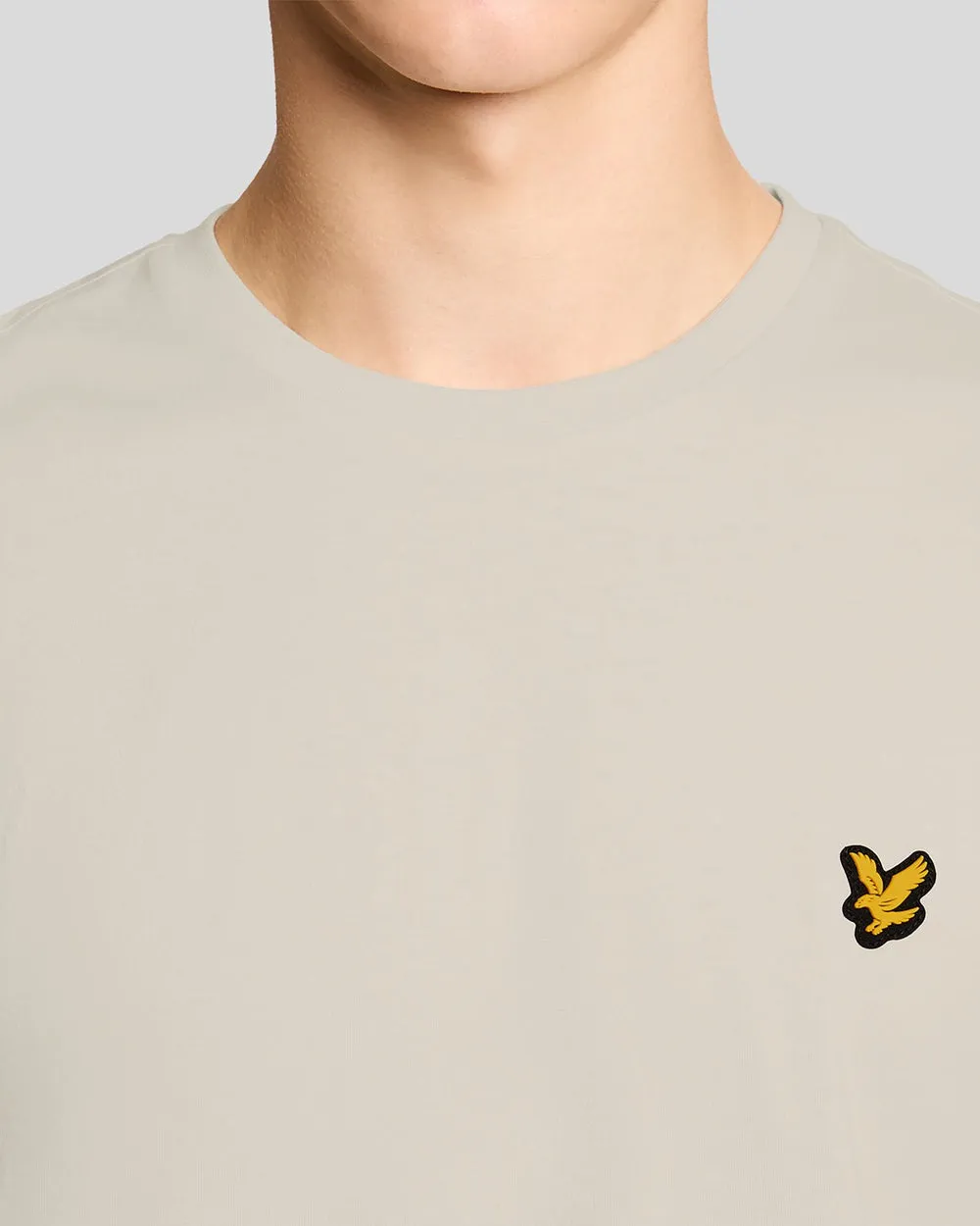 Lyle & Scott Mens Sports Short Sleeve T-Shirt | Whitecap Grey sold by The Foot Factory product image thumbnail 3