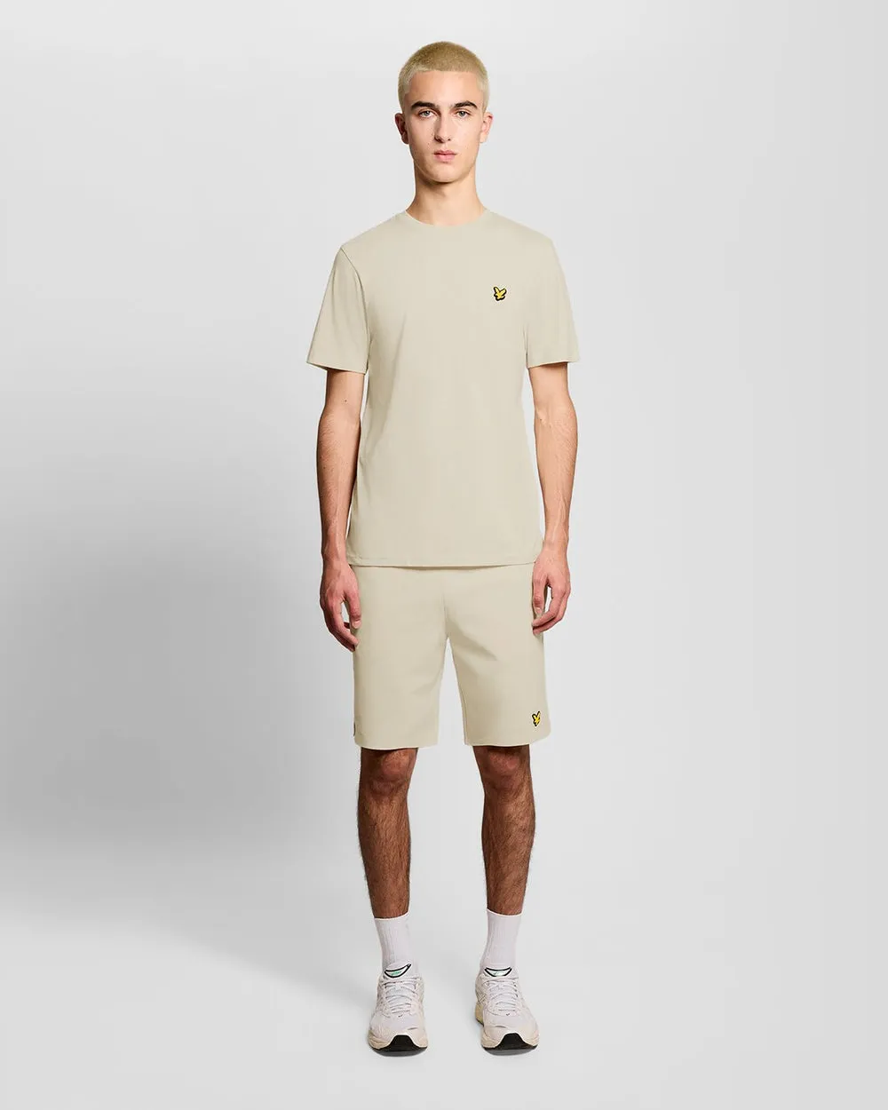 Lyle & Scott Mens Sports Short Sleeve T-Shirt | Whitecap Grey sold by The Foot Factory product image thumbnail 2