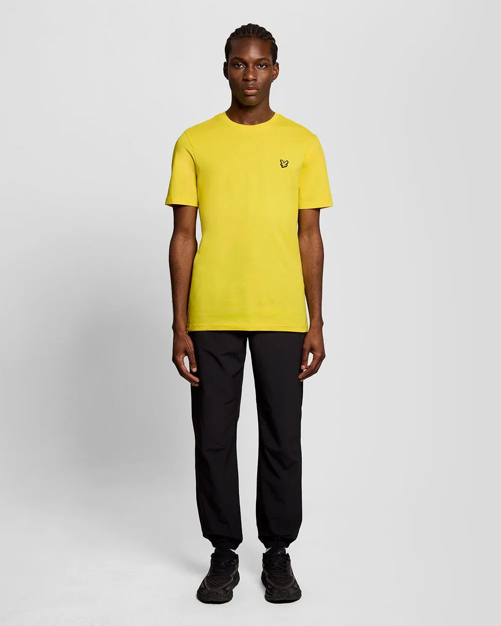 Lyle & Scott Mens Sports Short Sleeve T-Shirt | Electric Yellow sold by The Foot Factory product image thumbnail 2