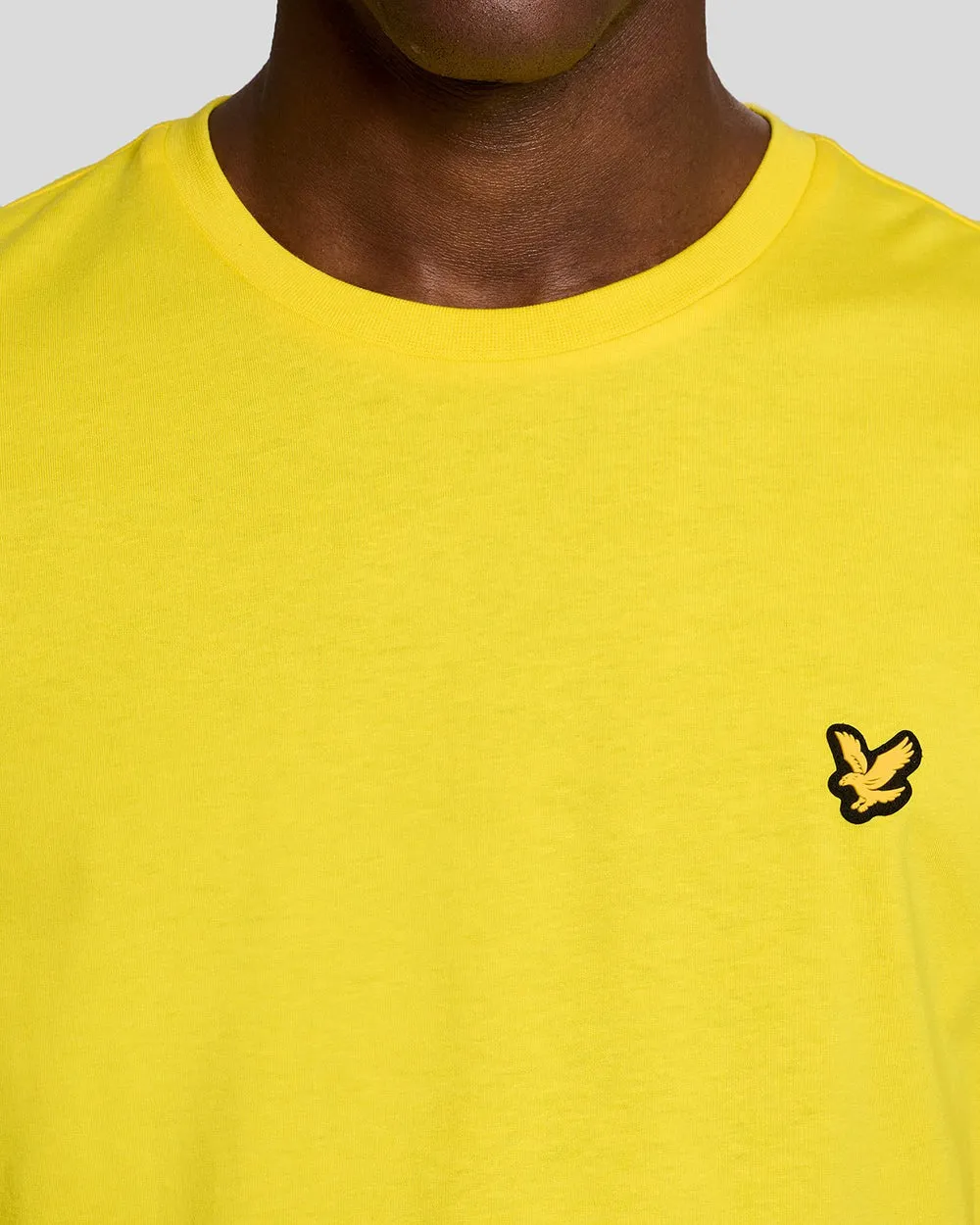 Lyle & Scott Mens Sports Short Sleeve T-Shirt | Electric Yellow sold by The Foot Factory product image thumbnail 3