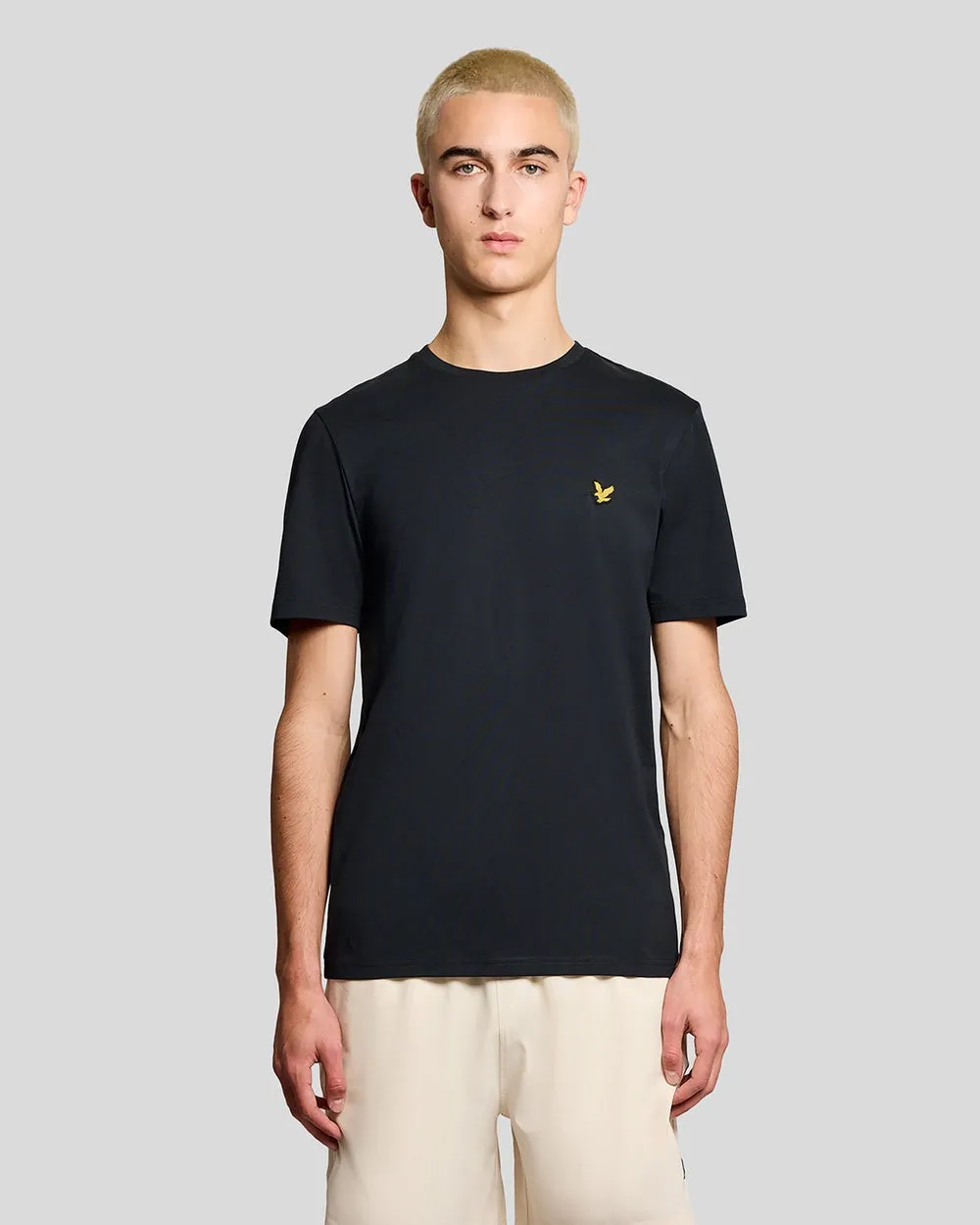 Lyle & Scott Mens Sports Short Sleeve T-Shirt | Dark Navy sold by The Foot Factory
