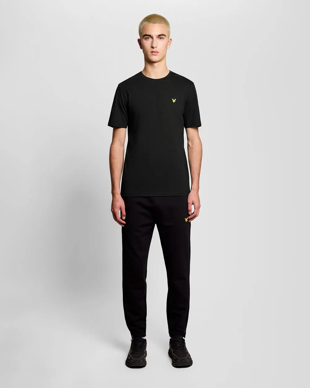 Lyle & Scott Mens Sports Short Sleeve T-Shirt | Jet Black sold by The Foot Factory product image thumbnail 2