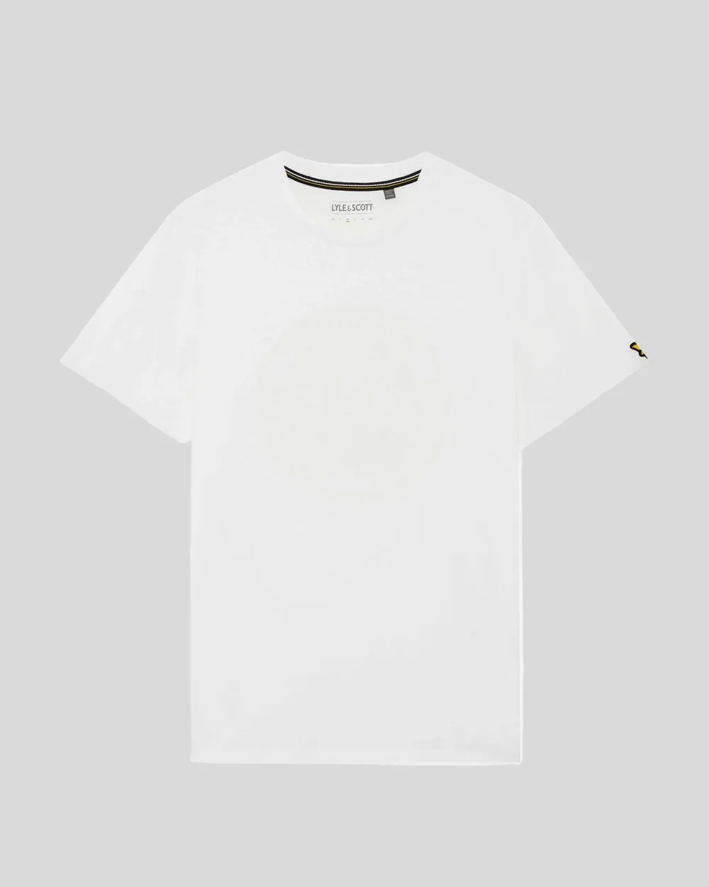 Lyle & Scott Mens Sports Redefined Graphic Logo T-Shirt | White sold by The Foot Factory product image thumbnail 5