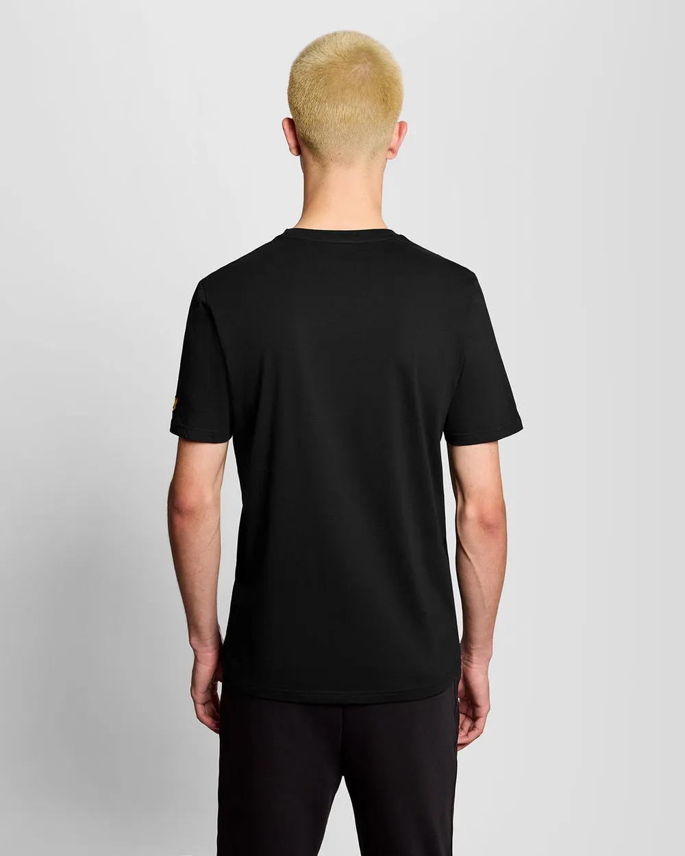 Lyle & Scott Mens Sports Redefined Graphic Logo T-Shirt | Jet Black sold by The Foot Factory product image thumbnail 4