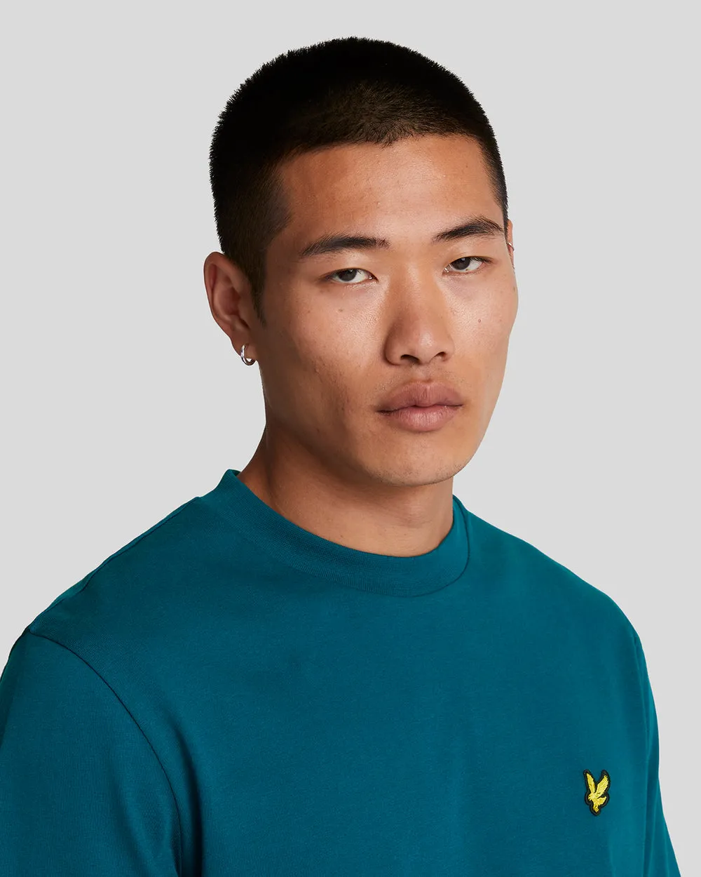 Lyle & Scott Mens Cotton Crew Neck T-Shirt | Apres Navy sold by The Foot Factory product image thumbnail 4