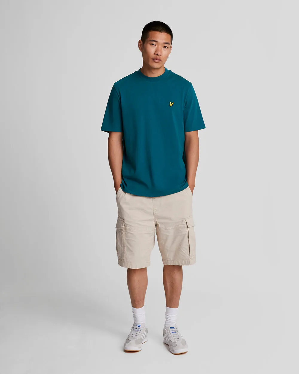 Lyle & Scott Mens Cotton Crew Neck T-Shirt | Apres Navy sold by The Foot Factory product image thumbnail 2