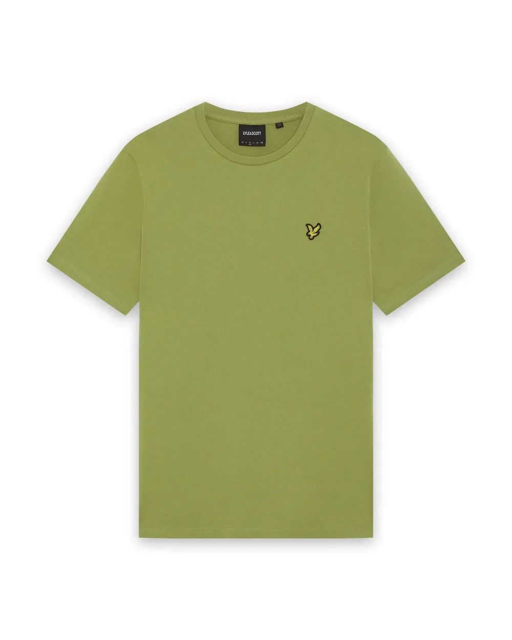 Lyle & Scott Mens Cotton Crew Neck T-Shirt | Shrub Green sold by The Foot Factory product image thumbnail 5