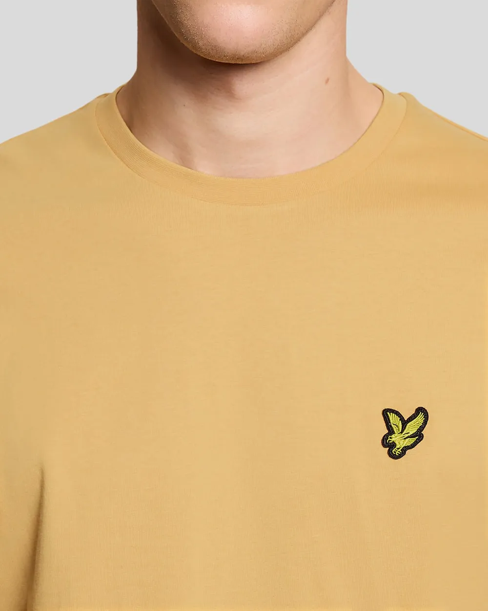 Lyle & Scott Mens Cotton Crew Neck T-Shirt | Honeycomb sold by The Foot Factory product image thumbnail 3
