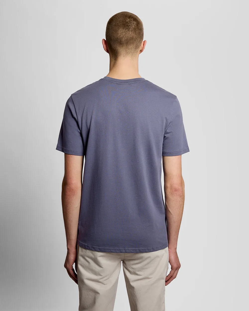 Lyle & Scott Mens Cotton Crew Neck T-Shirt | Greystone sold by The Foot Factory product image thumbnail 4