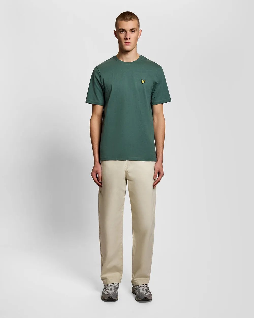 Lyle & Scott Mens Cotton Crew Neck T-Shirt | Everglade sold by The Foot Factory product image thumbnail 2