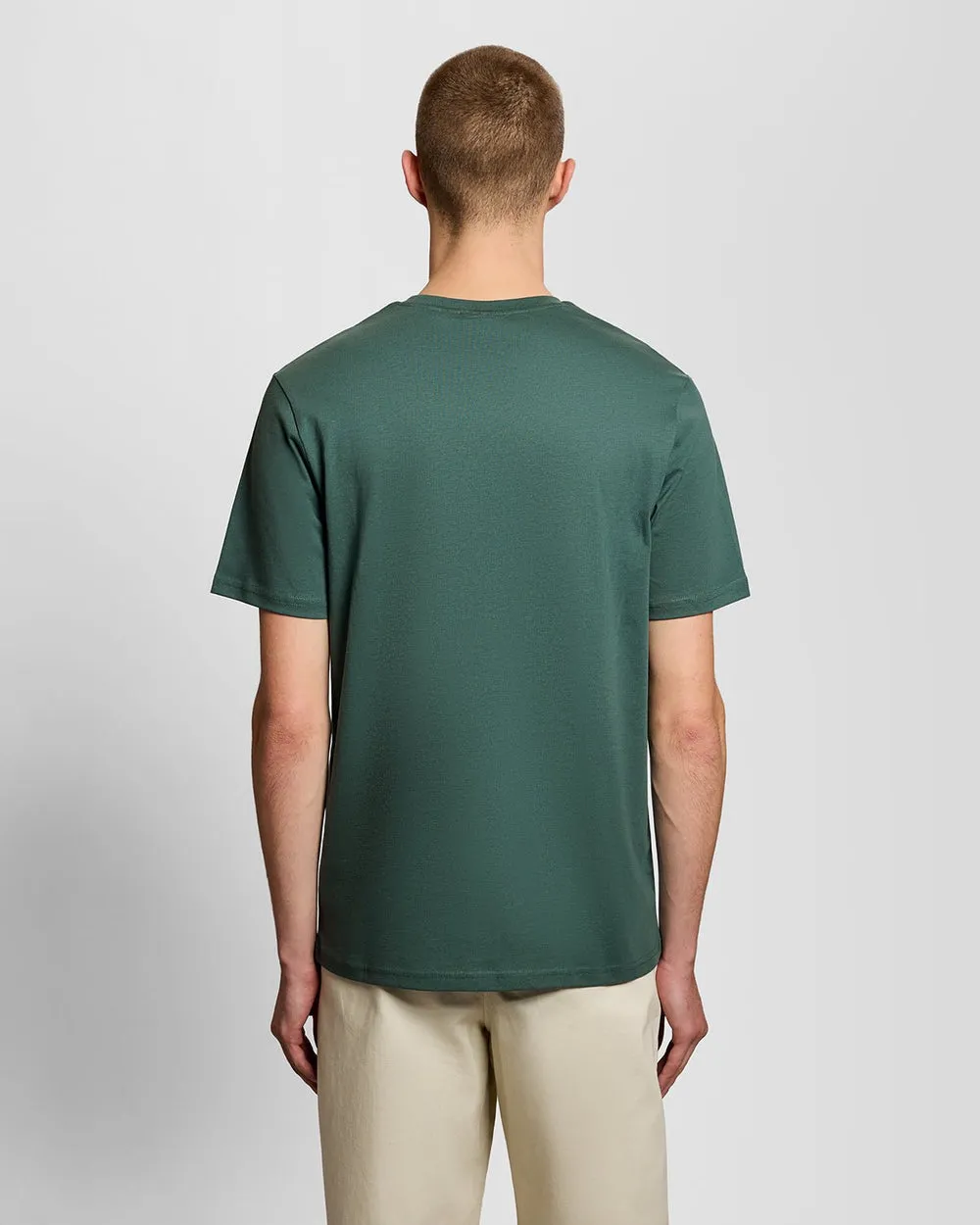 Lyle & Scott Mens Cotton Crew Neck T-Shirt | Everglade sold by The Foot Factory product image thumbnail 4