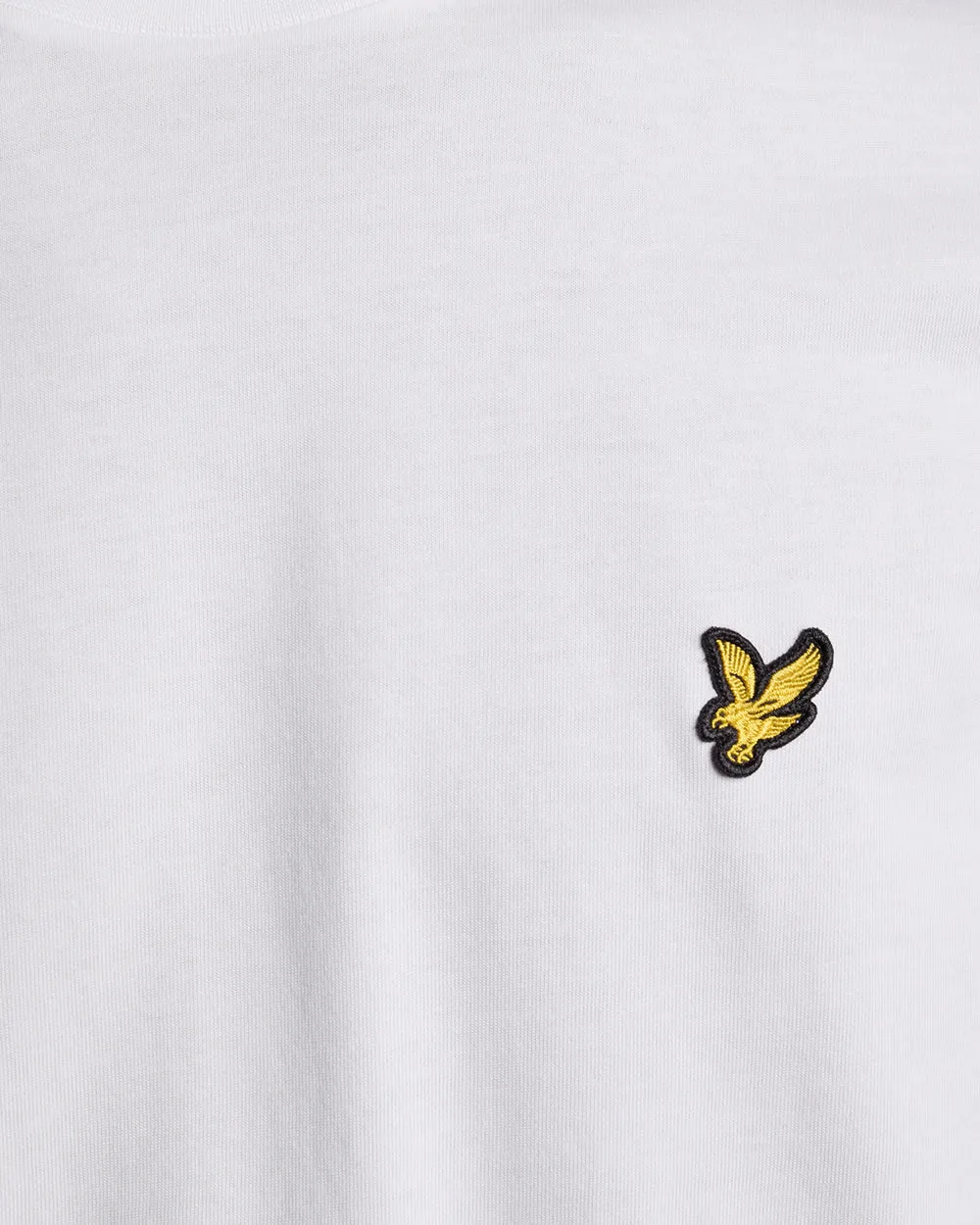 Lyle & Scott Mens Long Sleeve Cotton T-Shirt | White sold by The Foot Factory product image thumbnail 5