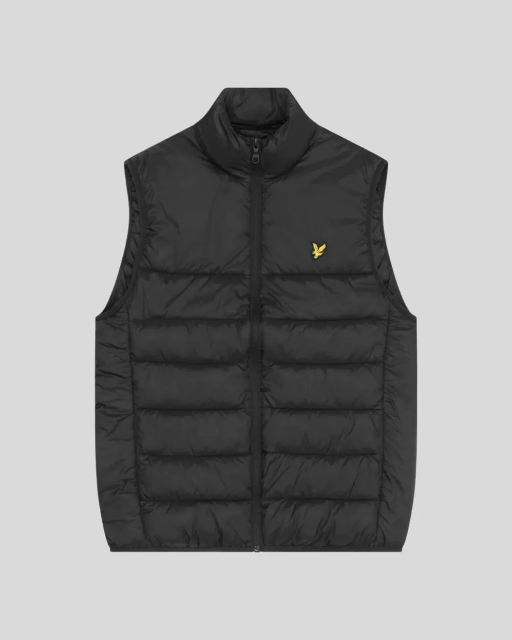 Lyle & Scott Mens Wadded Gilet | Jet Black sold by The Foot Factory product image thumbnail 5