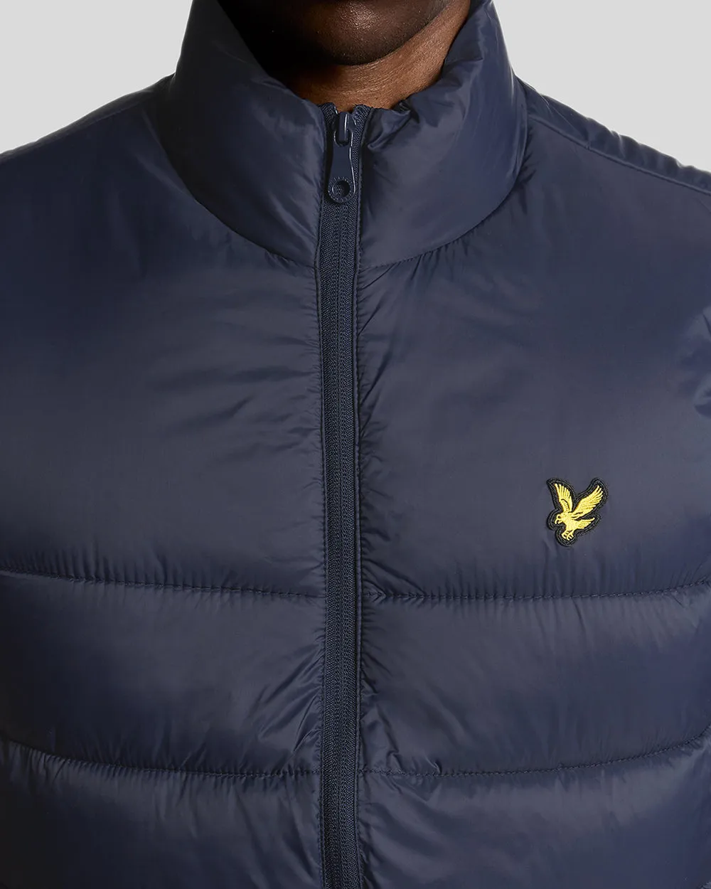 Lyle & Scott Mens Wadded Gilet | Dark Navy sold by The Foot Factory product image thumbnail 3