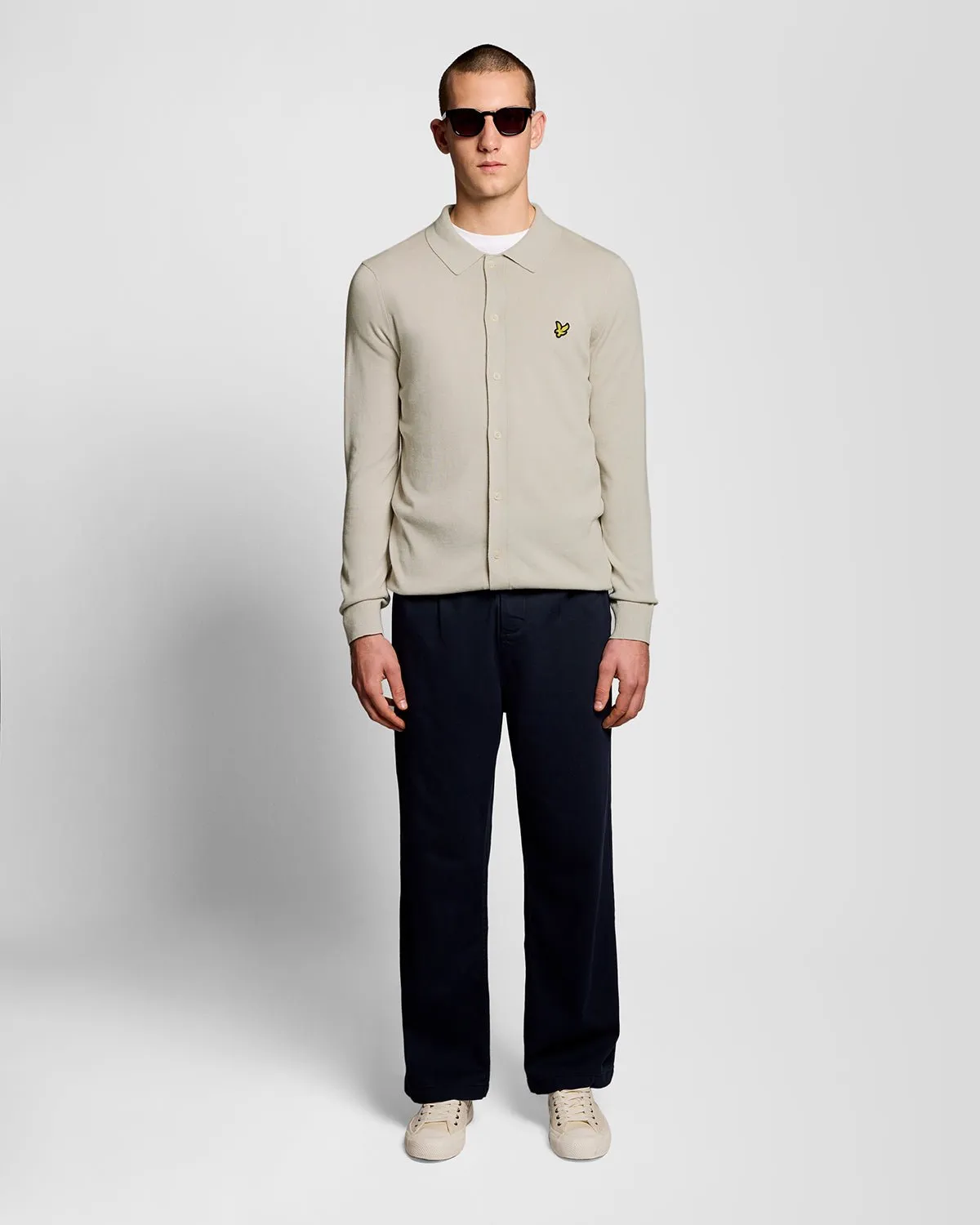 Lyle & Scott Mens Cotton Knitted Shirt | Cove sold by The Foot Factory product image thumbnail 2