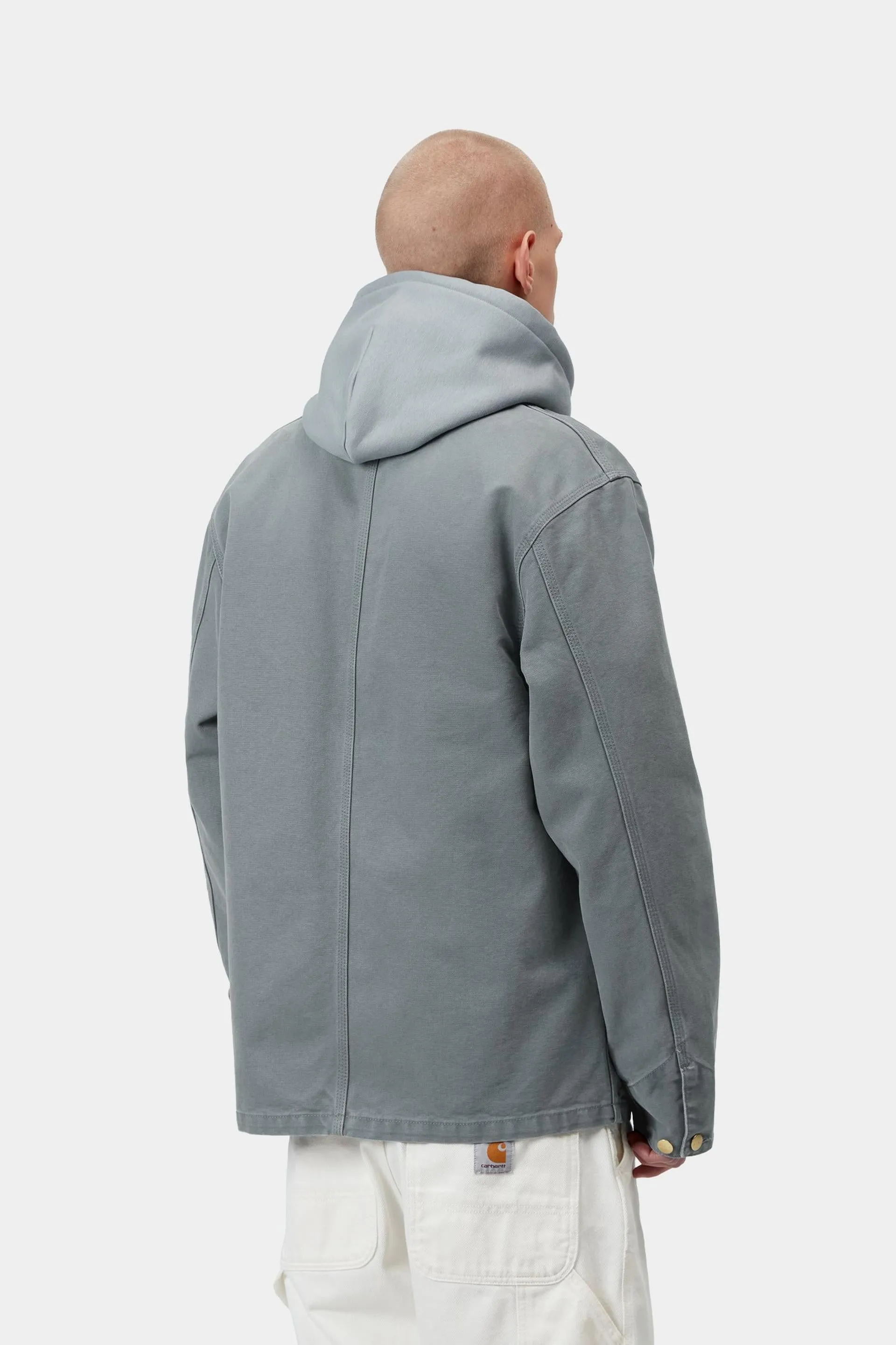 Carhartt WIP Mens Michigan Coat Jacket | Cozy Blue sold by The Foot Factory product image thumbnail 4