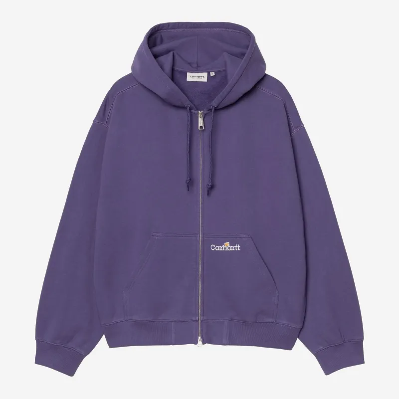 Carhartt WIP Mens Hooded WIP Label Sweat Jacket | Calla made by Carhartt WIP