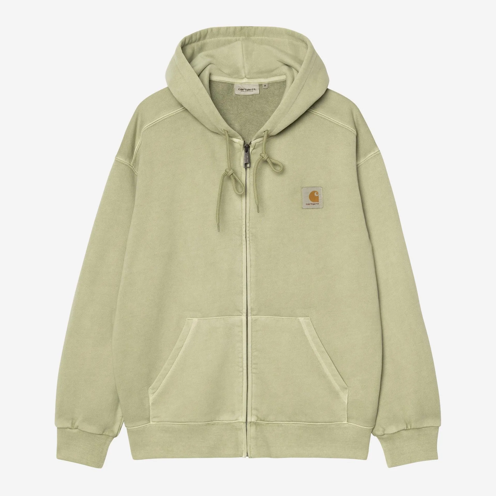 Carhartt WIP Mens Hooded Nelson Jacket | Gentle Green sold by The Foot Factory
